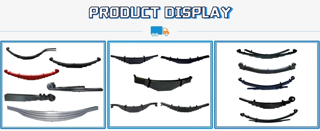 Factory Excellent Surface Treatment Parabolic Front Leaf Spring for Sale