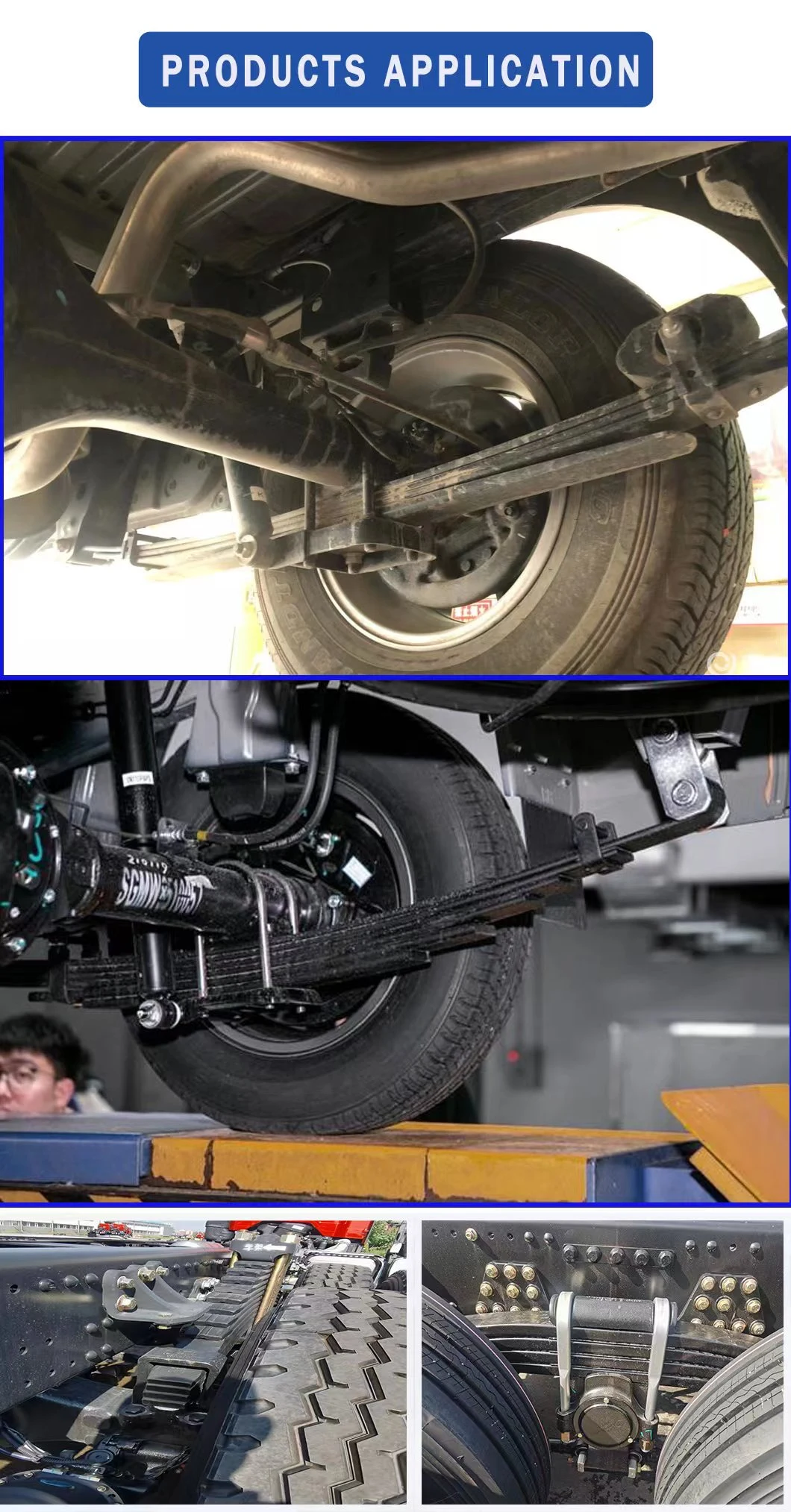 Xiaocheng Manufacturer Parabolic Leaf Springs Trailer Parts Auto Suspension Leaf Spring