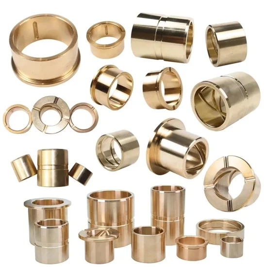 Factory Customized Quality Bronze Bushing Copper Bush Brass Bushing Leaf Spring Eye Copper Sleeve