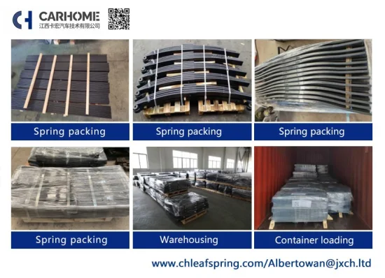 Parabolic Leaf Spring for Trailer and Truck